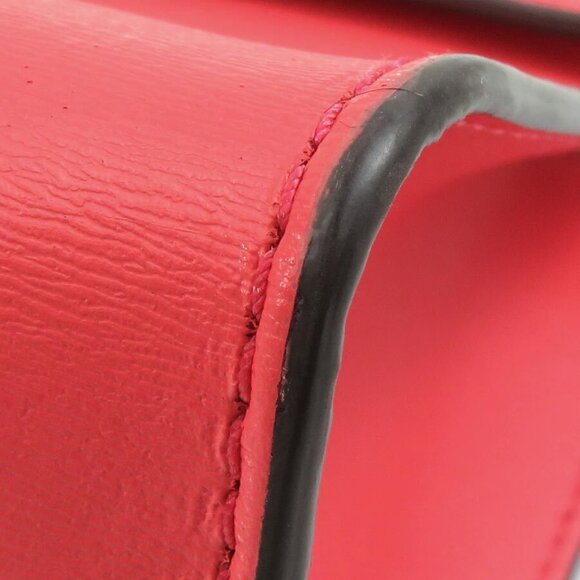 Auth Tory Burch Handbag Shoulder Bag Pink Leather/Goldtone - h30851a - Picture 6 of 15